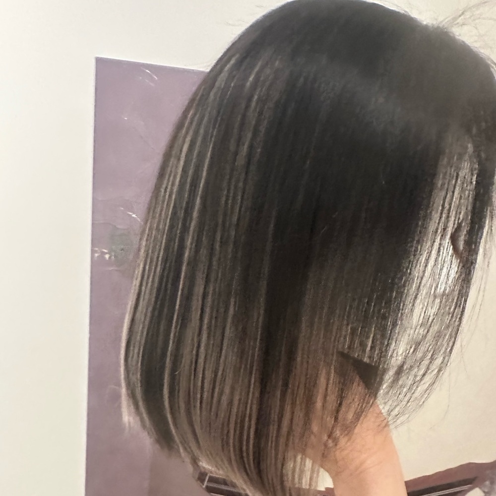 12 inch human hair bob wig